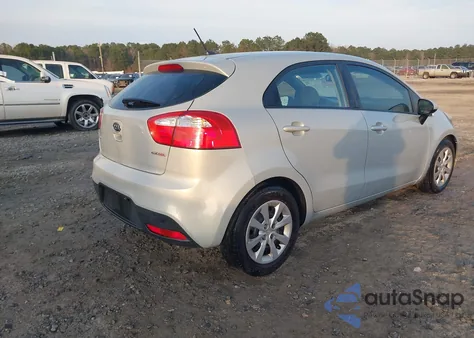 2012 Kia Rio5 Ex from USA, damaged, VIN KNADN5A35C6027816
